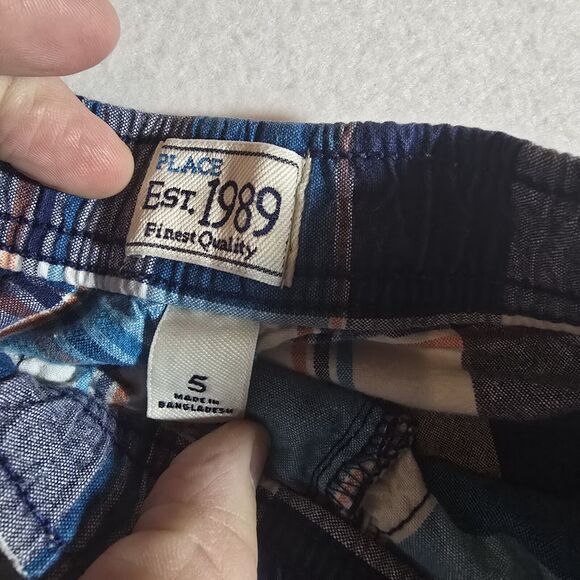 Children place boys' shorts, Plaid Size 5, Blend And White - Picture 11 of 11